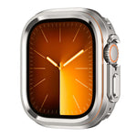 Custodia protettiva in metallo per orologio in stile Light Circle., For Apple Watch Ultra 3 / 2 / 1 49mm