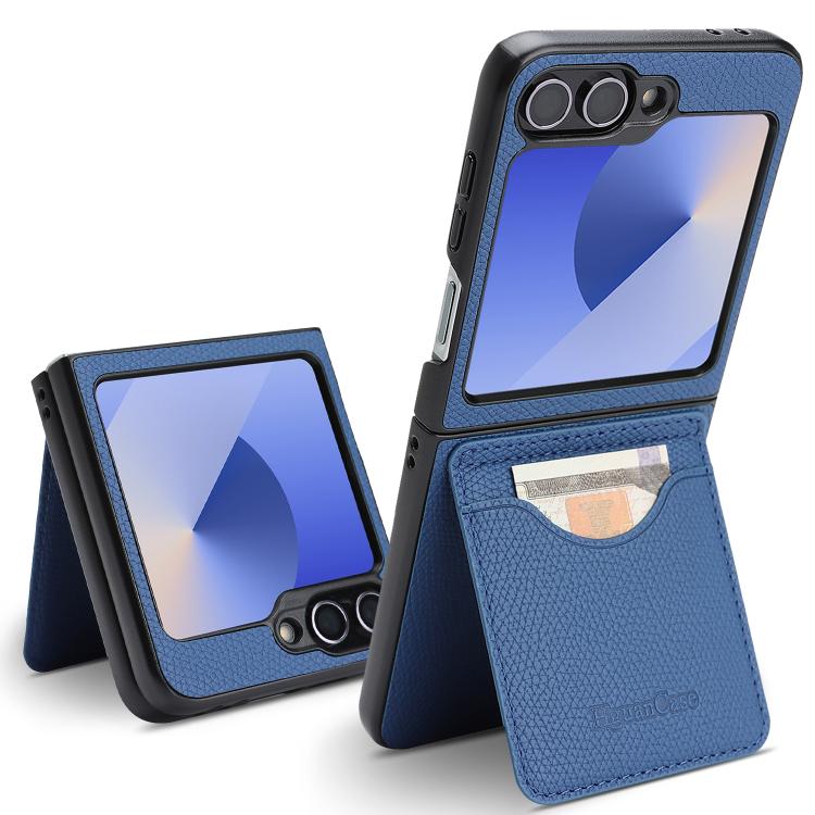 Custodia per telefono con porta carte magnetico in ecopelle vegana in stile retrò., For Samsung Galaxy A37 5G, For Samsung Galaxy Z Flip7 FE / Flip6, For Samsung Galaxy A17, For Samsung Galaxy A07