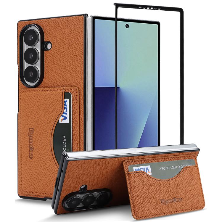 Custodia per telefono con porta carte magnetico in ecopelle vegana in stile retrò., For Samsung Galaxy S25 Ultra 5G, For Samsung Galaxy Z Fold6, For Samsung Galaxy A15, For Samsung Galaxy A55 5G