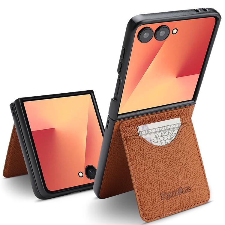 Custodia per telefono con porta carte magnetico in ecopelle vegana in stile retrò., For Samsung Galaxy Z Fold7, For Samsung Galaxy Z Flip7, For Samsung Galaxy A56 5G, For Samsung Galaxy A26 5G