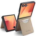 Custodia per telefono con porta carte magnetico in ecopelle vegana in stile retrò., For Samsung Galaxy Z Fold7, For Samsung Galaxy Z Flip7, For Samsung Galaxy A56 5G, For Samsung Galaxy A26 5G