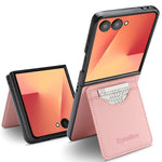 Custodia per telefono con porta carte magnetico in ecopelle vegana in stile retrò., For Samsung Galaxy Z Fold7, For Samsung Galaxy Z Flip7, For Samsung Galaxy A56 5G, For Samsung Galaxy A26 5G