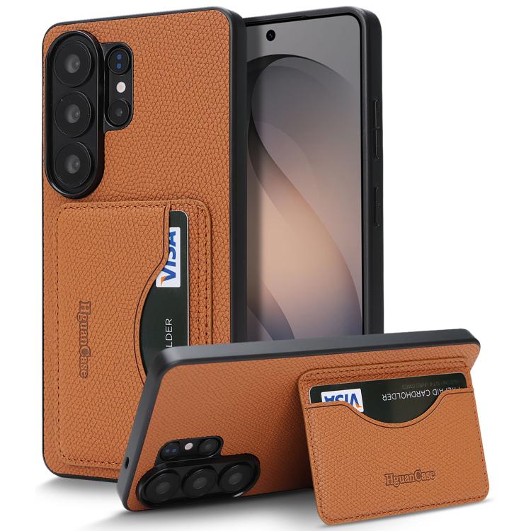Custodia per telefono con porta carte magnetico in ecopelle vegana in stile retrò., For Samsung Galaxy S25 Ultra 5G, For Samsung Galaxy Z Fold6, For Samsung Galaxy A15, For Samsung Galaxy A55 5G