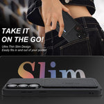 Custodia per telefono con porta carte magnetico in ecopelle vegana in stile retrò., For Samsung Galaxy S23 Ultra 5G, For Samsung Galaxy S23+ 5G, For Samsung Galaxy S23 5G