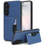 Custodia per telefono con porta carte magnetico in ecopelle vegana in stile retrò., For Samsung Galaxy A37 5G, For Samsung Galaxy Z Flip7 FE / Flip6, For Samsung Galaxy A17, For Samsung Galaxy A07