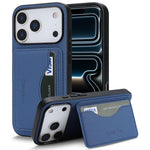 Custodia per telefono con porta carte magnetico in ecopelle vegana in stile retrò., For iPhone 17e / 16e, For iPhone 17 Pro Max, For iPhone 17 Pro, For iPhone 17