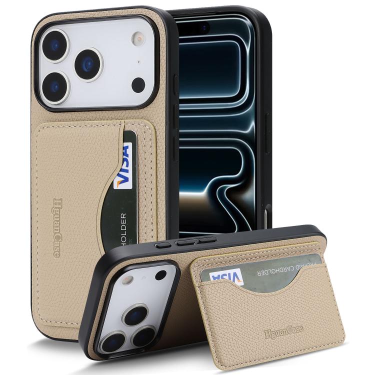 Custodia per telefono con porta carte magnetico in ecopelle vegana in stile retrò., For iPhone 17e / 16e, For iPhone 17 Pro Max, For iPhone 17 Pro, For iPhone 17