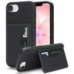 Custodia per telefono con porta carte magnetico in ecopelle vegana in stile retrò., For iPhone 17e / 16e, For iPhone 17 Pro Max, For iPhone 17 Pro, For iPhone 17