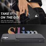 Custodia per telefono con porta carte magnetico in ecopelle vegana in stile retrò., For iPhone 17e / 16e, For iPhone 17 Pro Max, For iPhone 17 Pro, For iPhone 17
