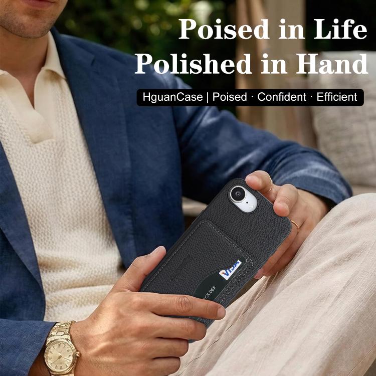 Custodia per telefono con porta carte magnetico in ecopelle vegana in stile retrò., For iPhone 17e / 16e, For iPhone 17 Pro Max, For iPhone 17 Pro, For iPhone 17