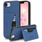 Custodia per telefono con porta carte magnetico in ecopelle vegana in stile retrò., For iPhone 17e / 16e, For iPhone 17 Pro Max, For iPhone 17 Pro, For iPhone 17