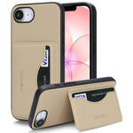 Custodia per telefono con porta carte magnetico in ecopelle vegana in stile retrò., For iPhone 17e / 16e, For iPhone 17 Pro Max, For iPhone 17 Pro, For iPhone 17