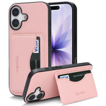 Custodia per telefono con porta carte magnetico in ecopelle vegana in stile retrò., For iPhone 17e / 16e, For iPhone 17 Pro Max, For iPhone 17 Pro, For iPhone 17
