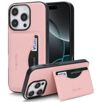 Custodia per telefono con porta carte magnetico in ecopelle vegana in stile retrò., For iPhone 16 Pro Max, For iPhone 16 Pro, For iPhone 16 Plus, For iPhone 16