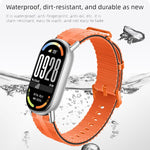 Cinturino per orologio in silicone con motivo a linee, For Xiaomi Band 10 / 9 / 8