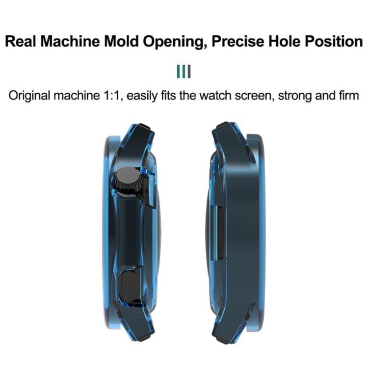 Custodia protettiva per orologio in TPU cavo a mezza copertura color caramella, For OPPO Watch X3