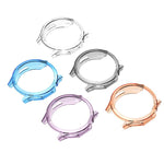 Custodia protettiva per orologio in TPU cavo a mezza copertura color caramella, For OPPO Watch X3