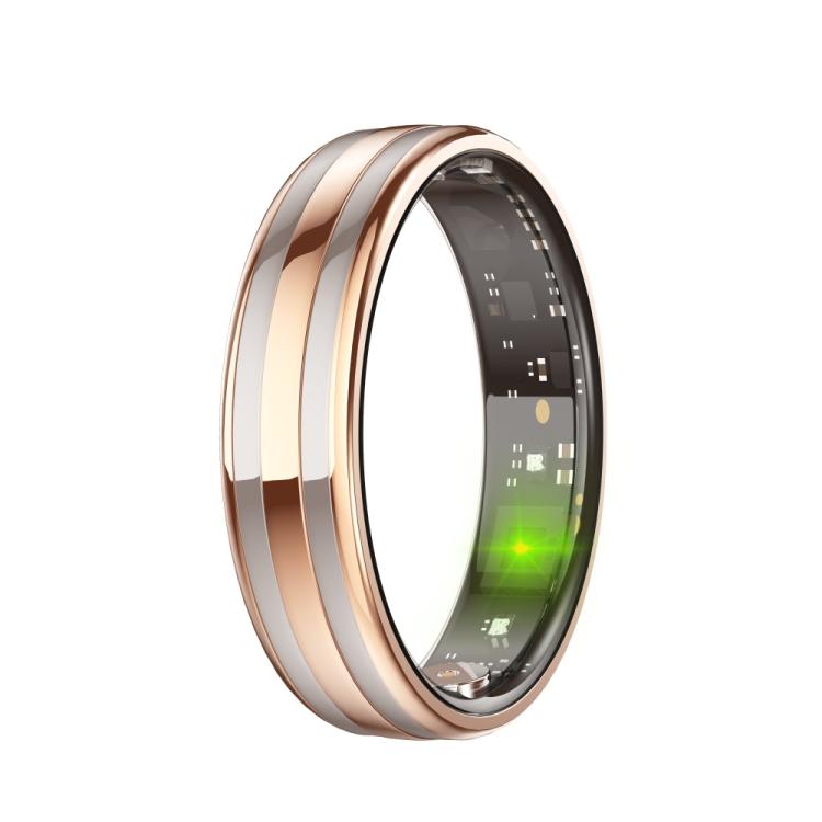 Anello intelligente HR02 TAGLIA 10, supporta il monitoraggio della salute / ciclo mestruale femminile / controllo tramite gesti, SIZE 10