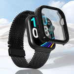 Pellicola in vetro temperato integrata nella custodia protettiva per orologio in PC, For Huawei Watch Fit 5 Pro, For Huawei Watch Fit 5