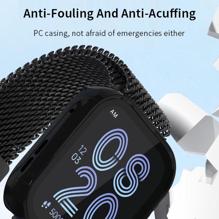Pellicola in vetro temperato integrata nella custodia protettiva per orologio in PC, For Huawei Watch Fit 5 Pro, For Huawei Watch Fit 5