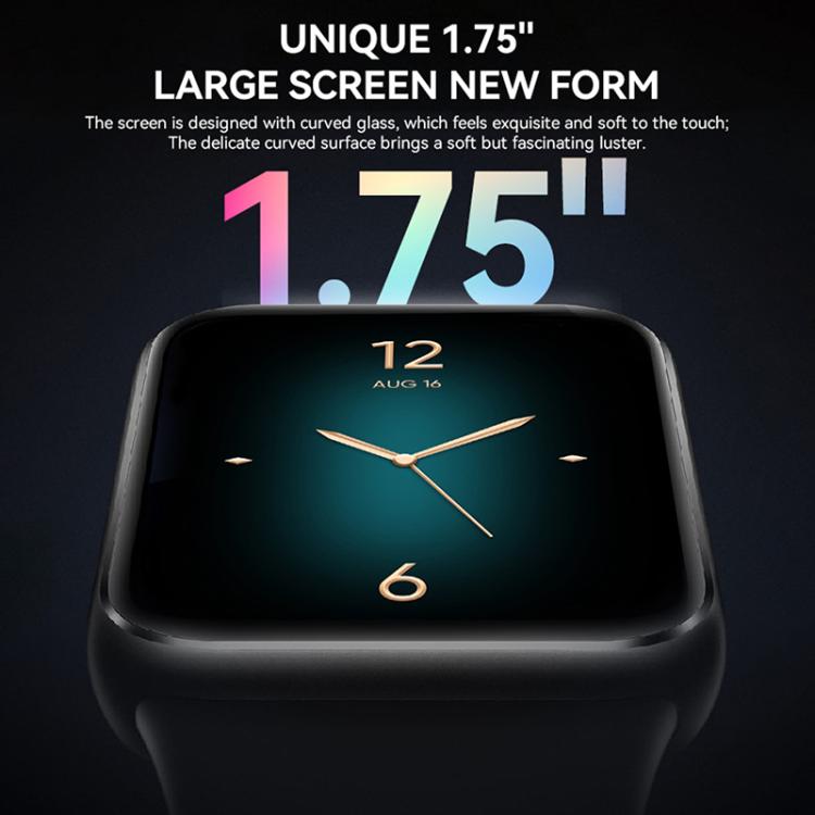 Smartwatch VS13 con schermo a colori da 1,75 pollici, chiamate Bluetooth, supporto per il monitoraggio della salute e diverse modalità sportive.