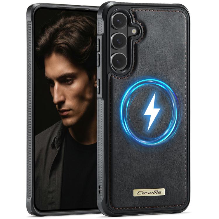 Custodia posteriore magnetica in ecopelle CaseMe serie C69 per telefono., For Galaxy S26 FE 5G, For Samsung Galaxy S26+ 5G, For Samsung Galaxy S26 Ultra 5G, For Samsung Galaxy S26 5G