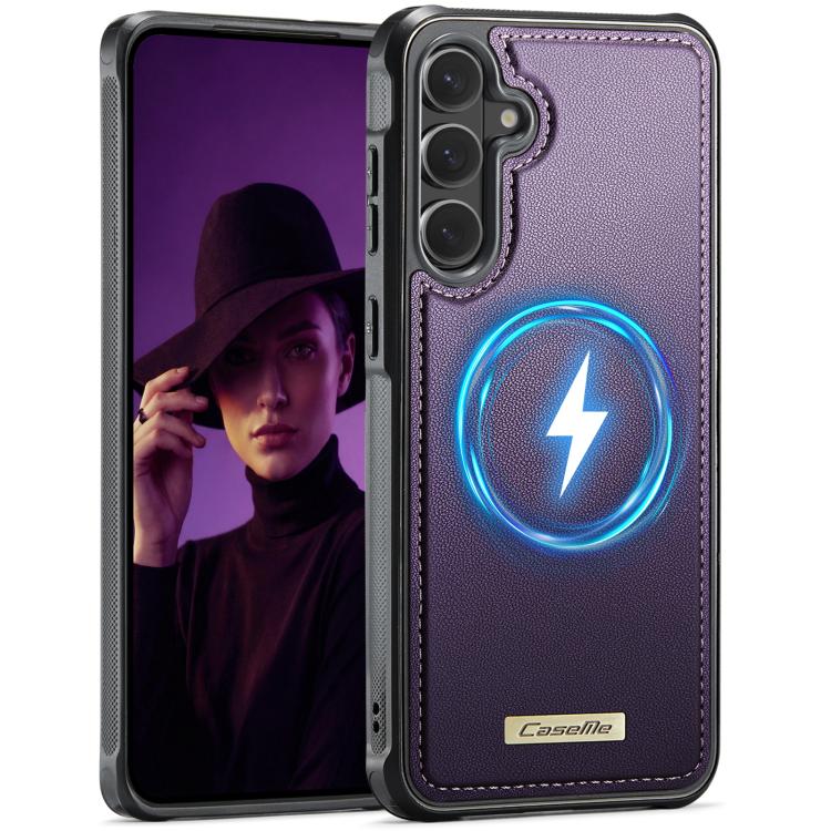 Custodia posteriore magnetica in ecopelle CaseMe serie C69 per telefono., For Galaxy S26 FE 5G, For Samsung Galaxy S26+ 5G, For Samsung Galaxy S26 Ultra 5G, For Samsung Galaxy S26 5G