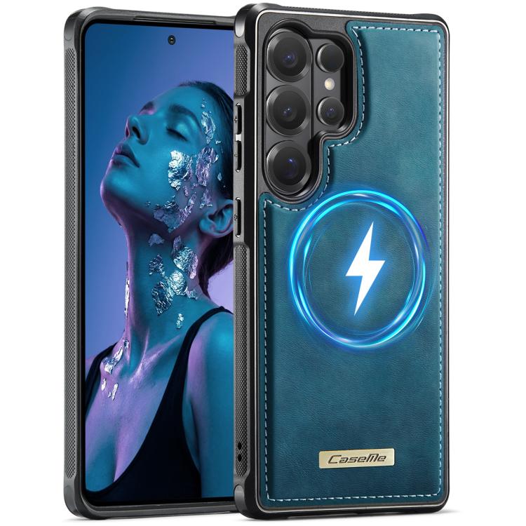 Custodia posteriore magnetica in ecopelle CaseMe serie C69 per telefono., For Galaxy S26 FE 5G, For Samsung Galaxy S26+ 5G, For Samsung Galaxy S26 Ultra 5G, For Samsung Galaxy S26 5G