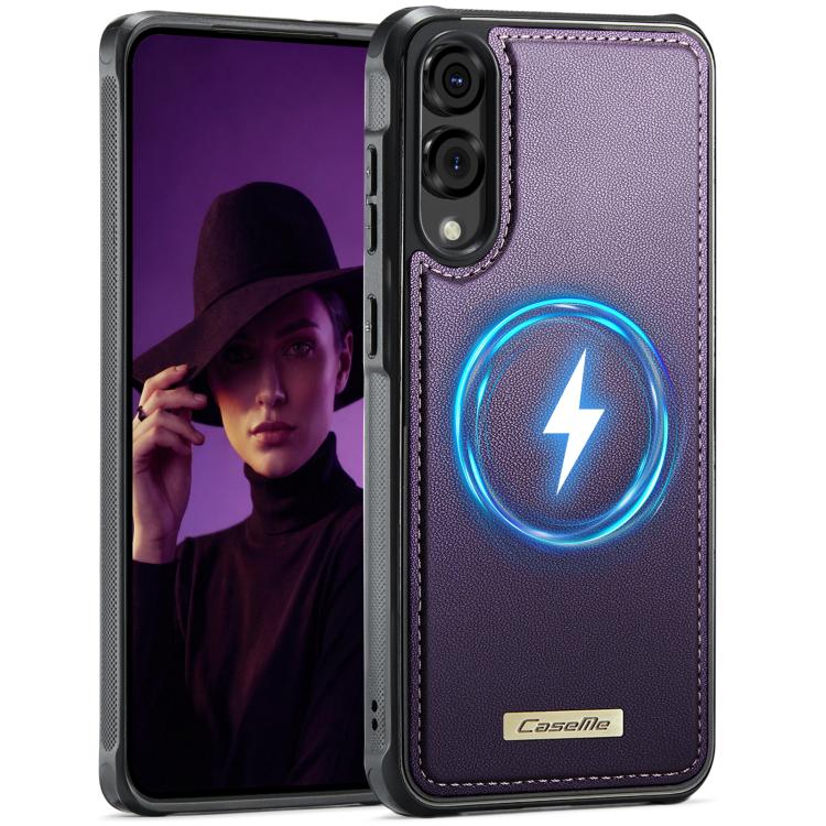 Custodia posteriore magnetica in ecopelle CaseMe serie C69 per telefono., For Samsung Galaxy A57 5G, For Samsung Galaxy S25 FE 5G, For Samsung Galaxy A17, For Samsung Galaxy S25 Edge 5G