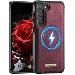 Custodia posteriore magnetica in ecopelle CaseMe serie C69 per telefono., For Samsung Galaxy S23 5G, For Samsung Galaxy S20 FE, For Samsung Galaxy A53 5G, For Samsung Galaxy S22 Ultra 5G