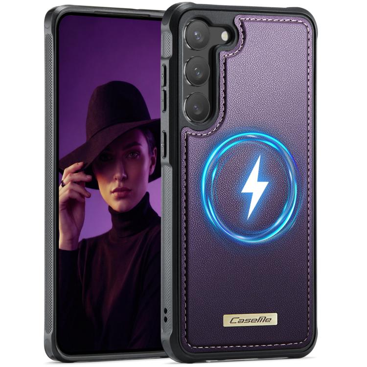 Custodia posteriore magnetica in ecopelle CaseMe serie C69 per telefono., For Samsung Galaxy S23 FE 5G, For Samsung Galaxy A54 5G, For Samsung Galaxy S23 Ultra 5G, For Samsung Galaxy S23+ 5G