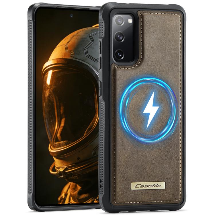 Custodia posteriore magnetica in ecopelle CaseMe serie C69 per telefono., For Samsung Galaxy S23 5G, For Samsung Galaxy S20 FE, For Samsung Galaxy A53 5G, For Samsung Galaxy S22 Ultra 5G