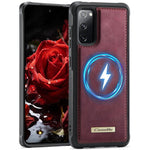 Custodia posteriore magnetica in ecopelle CaseMe serie C69 per telefono., For Samsung Galaxy S23 5G, For Samsung Galaxy S20 FE, For Samsung Galaxy A53 5G, For Samsung Galaxy S22 Ultra 5G