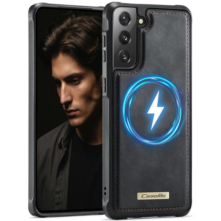 Custodia posteriore magnetica in ecopelle CaseMe serie C69 per telefono., For Samsung Galaxy S22+ 5G, For Samsung Galaxy S22 5G, For Samsung Galaxy S21 FE 5G, For Samsung Galaxy S21 5G