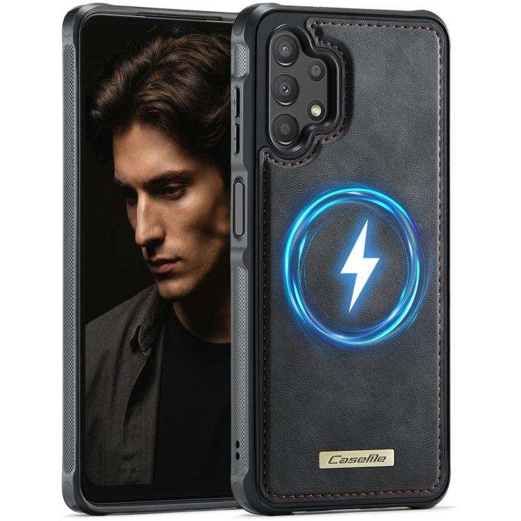 Custodia posteriore magnetica in ecopelle CaseMe serie C69 per telefono., For Samsung Galaxy A15 4G / 5G, For Samsung Galaxy A55 5G / A35 5G, For Samsung Galaxy A14 / M44 5G, For Samsung Galaxy A13 / A04s