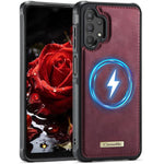 Custodia posteriore magnetica in ecopelle CaseMe serie C69 per telefono., For Samsung Galaxy A15 4G / 5G, For Samsung Galaxy A55 5G / A35 5G, For Samsung Galaxy A14 / M44 5G, For Samsung Galaxy A13 / A04s