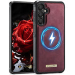 Custodia posteriore magnetica in ecopelle CaseMe serie C69 per telefono., For Samsung Galaxy A57 5G, For Samsung Galaxy S25 FE 5G, For Samsung Galaxy A17, For Samsung Galaxy S25 Edge 5G