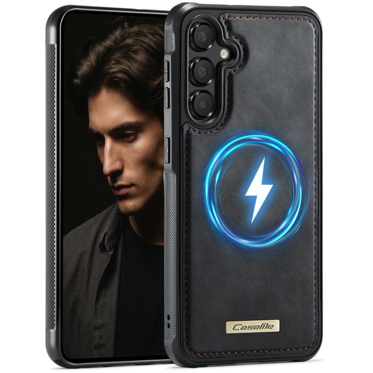 Custodia posteriore magnetica in ecopelle CaseMe serie C69 per telefono., For Samsung Galaxy A15 4G / 5G, For Samsung Galaxy A55 5G / A35 5G, For Samsung Galaxy A14 / M44 5G, For Samsung Galaxy A13 / A04s