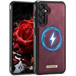 Custodia posteriore magnetica in ecopelle CaseMe serie C69 per telefono., For Samsung Galaxy A15 4G / 5G, For Samsung Galaxy A55 5G / A35 5G, For Samsung Galaxy A14 / M44 5G, For Samsung Galaxy A13 / A04s