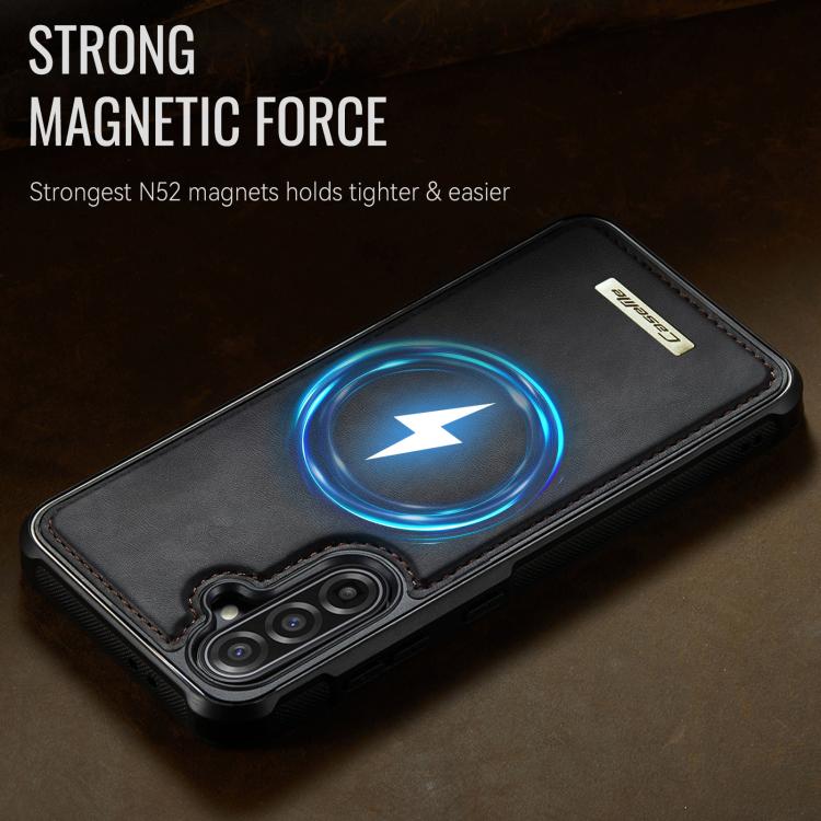 Custodia posteriore magnetica in ecopelle CaseMe serie C69 per telefono., For Samsung Galaxy A56 5G, For Samsung Galaxy S25 Ultra 5G, For Samsung Galaxy S24 FE 5G, For Samsung Galaxy S24 Ultra 5G