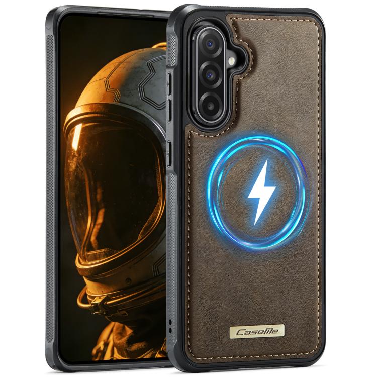 Custodia posteriore magnetica in ecopelle CaseMe serie C69 per telefono., For Samsung Galaxy A56 5G, For Samsung Galaxy S25 Ultra 5G, For Samsung Galaxy S24 FE 5G, For Samsung Galaxy S24 Ultra 5G