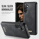 Custodia posteriore magnetica in ecopelle CaseMe serie C69 per telefono., For Samsung Galaxy A57 5G, For Samsung Galaxy S25 FE 5G, For Samsung Galaxy A17, For Samsung Galaxy S25 Edge 5G