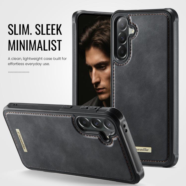 Custodia posteriore magnetica in ecopelle CaseMe serie C69 per telefono., For Samsung Galaxy A57 5G, For Samsung Galaxy S25 FE 5G, For Samsung Galaxy A17, For Samsung Galaxy S25 Edge 5G