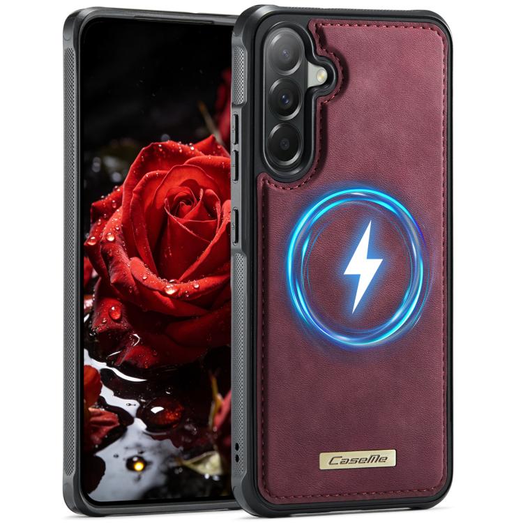 Custodia posteriore magnetica in ecopelle CaseMe serie C69 per telefono., For Samsung Galaxy A57 5G, For Samsung Galaxy S25 FE 5G, For Samsung Galaxy A17, For Samsung Galaxy S25 Edge 5G