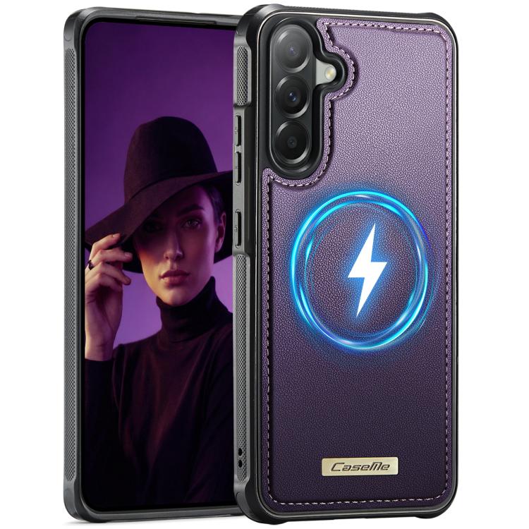 Custodia posteriore magnetica in ecopelle CaseMe serie C69 per telefono., For Samsung Galaxy A57 5G, For Samsung Galaxy S25 FE 5G, For Samsung Galaxy A17, For Samsung Galaxy S25 Edge 5G