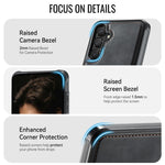 Custodia posteriore magnetica in ecopelle CaseMe serie C69 per telefono., For Galaxy S26 FE 5G, For Samsung Galaxy S26+ 5G, For Samsung Galaxy S26 Ultra 5G, For Samsung Galaxy S26 5G