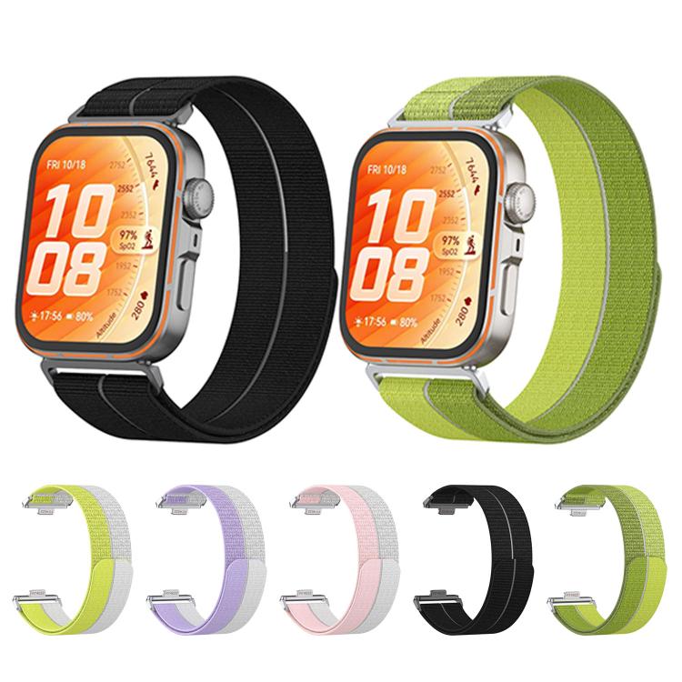 Cinturino per orologio ultraleggero con chiusura a tondo in nylon e interfaccia metallica., For Huawei Watch Fit 5 / Fit 5 Pro