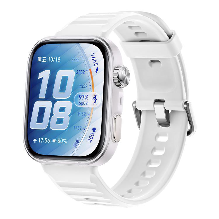 Cinturino per orologio in silicone tinta unita con texture a onda, For Huawei Watch Fit 5 / Fit 5 Pro