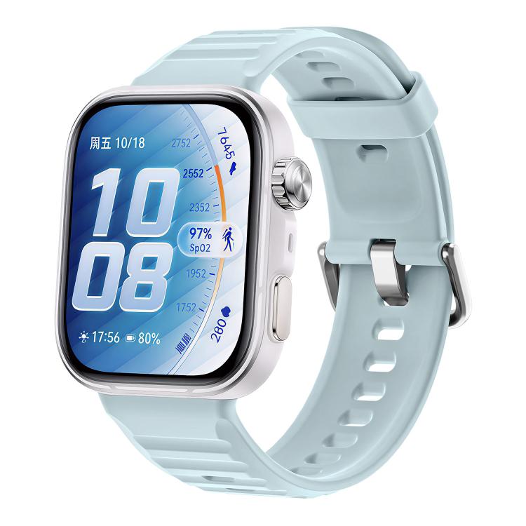 Cinturino per orologio in silicone tinta unita con texture a onda, For Huawei Watch Fit 5 / Fit 5 Pro