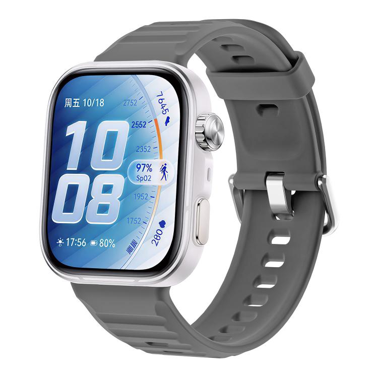 Cinturino per orologio in silicone tinta unita con texture a onda, For Huawei Watch Fit 5 / Fit 5 Pro